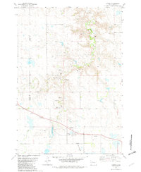 Download a high-resolution, GPS-compatible USGS topo map for Lantry, SD (1982 edition)