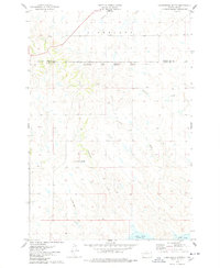 preview thumbnail of historical topo map of Dewey County, SD in 1975