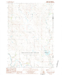 Download a high-resolution, GPS-compatible USGS topo map for Lemmon Lake, SD (1984 edition)