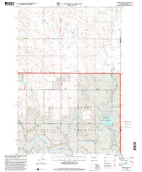 Download a high-resolution, GPS-compatible USGS topo map for Lemmon Lake, SD (2001 edition)