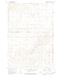 preview thumbnail of historical topo map of Perkins County, SD in 1974