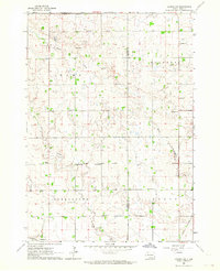 Download a high-resolution, GPS-compatible USGS topo map for Lennox NW, SD (1964 edition)