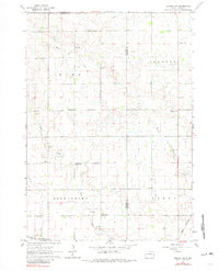 Download a high-resolution, GPS-compatible USGS topo map for Lennox NW, SD (1981 edition)