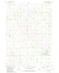 Download a high-resolution, GPS-compatible USGS topo map for Letcher, SD (1980 edition)