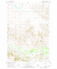 Download a high-resolution, GPS-compatible USGS topo map for Little Eagle NW, SD (1978 edition)