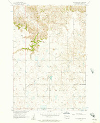 Download a high-resolution, GPS-compatible USGS topo map for Little Eagle SE, SD (1957 edition)