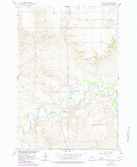 Download a high-resolution, GPS-compatible USGS topo map for Little Eagle, SD (1978 edition)