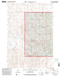 Download a high-resolution, GPS-compatible USGS topo map for Little Nasty Creek, SD (2001 edition)