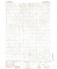 Download a high-resolution, GPS-compatible USGS topo map for Littleburg, SD (1982 edition)