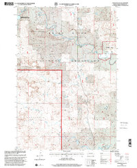 Download a high-resolution, GPS-compatible USGS topo map for Lodgepole SE, SD (2001 edition)
