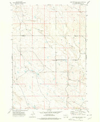 preview thumbnail of historical topo map of Butte County, SD in 1973