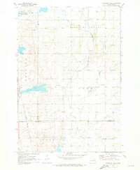 preview thumbnail of historical topo map of Grant County, SD in 1970
