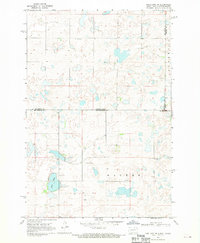 preview thumbnail of historical topo map of McPherson County, SD in 1968