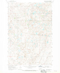 preview thumbnail of historical topo map of McPherson County, SD in 1968