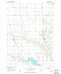 Download a high-resolution, GPS-compatible USGS topo map for Loomis, SD (1958 edition)