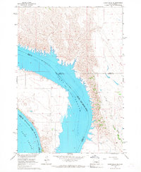 Download a high-resolution, GPS-compatible USGS topo map for Lower Brule NE, SD (1967 edition)