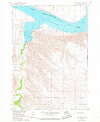 Download a high-resolution, GPS-compatible USGS topo map for Lower Brule SW, SD (1967 edition)