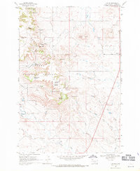 Download a high-resolution, GPS-compatible USGS topo map for Ludlow, SD (1971 edition)