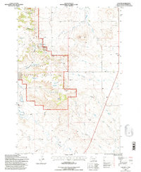 Download a high-resolution, GPS-compatible USGS topo map for Ludlow, SD (1996 edition)