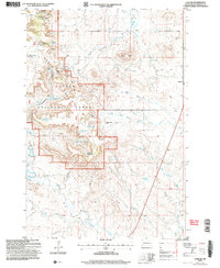 Download a high-resolution, GPS-compatible USGS topo map for Ludlow, SD (2007 edition)