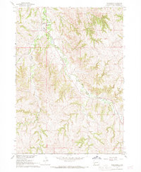 preview thumbnail of historical topo map of Oglala Lakota County, SD in 1967