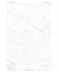 preview thumbnail of historical topo map of Corson County, SD in 1971