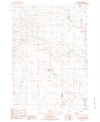 Download a high-resolution, GPS-compatible USGS topo map for May Ranch, SD (1983 edition)