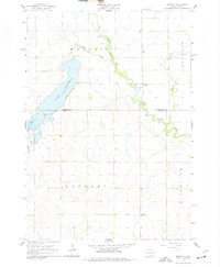 preview thumbnail of historical topo map of Moody County, SD in 1964