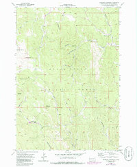 Download a high-resolution, GPS-compatible USGS topo map for Medicine Mountain, SD (1986 edition)