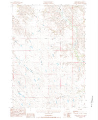 Download a high-resolution, GPS-compatible USGS topo map for Middle Draw, SD (1984 edition)