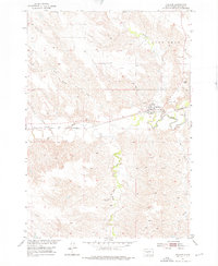 Download a high-resolution, GPS-compatible USGS topo map for Midland, SD (1976 edition)