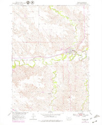 Download a high-resolution, GPS-compatible USGS topo map for Midland, SD (1979 edition)