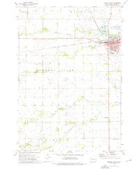 Download a high-resolution, GPS-compatible USGS topo map for Milbank West, SD (1976 edition)