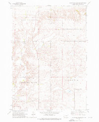 preview thumbnail of historical topo map of Hand County, SD in 1973