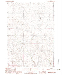 Download a high-resolution, GPS-compatible USGS topo map for Miller Dam, SD (1983 edition)