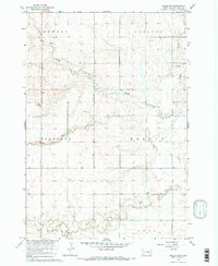 preview thumbnail of historical topo map of Hand County, SD in 1967