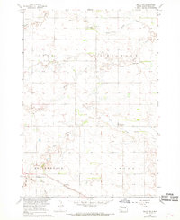 preview thumbnail of historical topo map of Hand County, SD in 1967