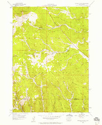 Download a high-resolution, GPS-compatible USGS topo map for Minnesota Ridge, SD (1958 edition)