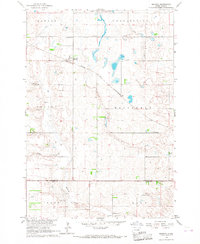 preview thumbnail of historical topo map of Faulk County, SD in 1966