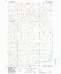 Download a high-resolution, GPS-compatible USGS topo map for Miscol SW, SD (1987 edition)