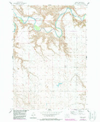 Download a high-resolution, GPS-compatible USGS topo map for Miscol, SD (1987 edition)