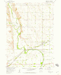 Download a high-resolution, GPS-compatible USGS topo map for Mission Hill, SD (1958 edition)