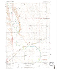 Download a high-resolution, GPS-compatible USGS topo map for Mission Hill, SD (1958 edition)