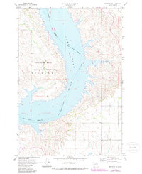 Download a high-resolution, GPS-compatible USGS topo map for Mobridge NE, SD (1987 edition)