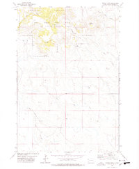 Download a high-resolution, GPS-compatible USGS topo map for Moreau Peak, SD (1978 edition)
