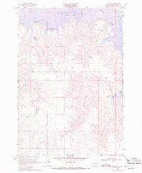 Download a high-resolution, GPS-compatible USGS topo map for Moreau, SD (1971 edition)