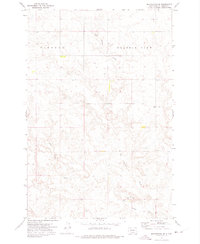 Download a high-resolution, GPS-compatible USGS topo map for Morristown SE, SD (1975 edition)