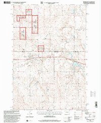 Download a high-resolution, GPS-compatible USGS topo map for Morristown, SD (2001 edition)