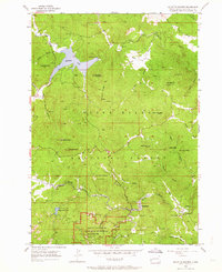 Download a high-resolution, GPS-compatible USGS topo map for Mount Rushmore, SD (1964 edition)