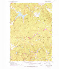 Download a high-resolution, GPS-compatible USGS topo map for Mount Rushmore, SD (1976 edition)